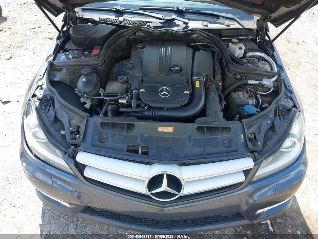 WDDGJ4HB6CF763267 2012 MERCEDES-BENZ C 250 photo no. 10
