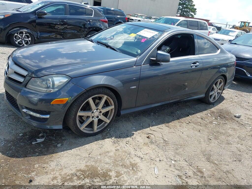 WDDGJ4HB6CF763267 2012 MERCEDES-BENZ C 250 photo no. 2