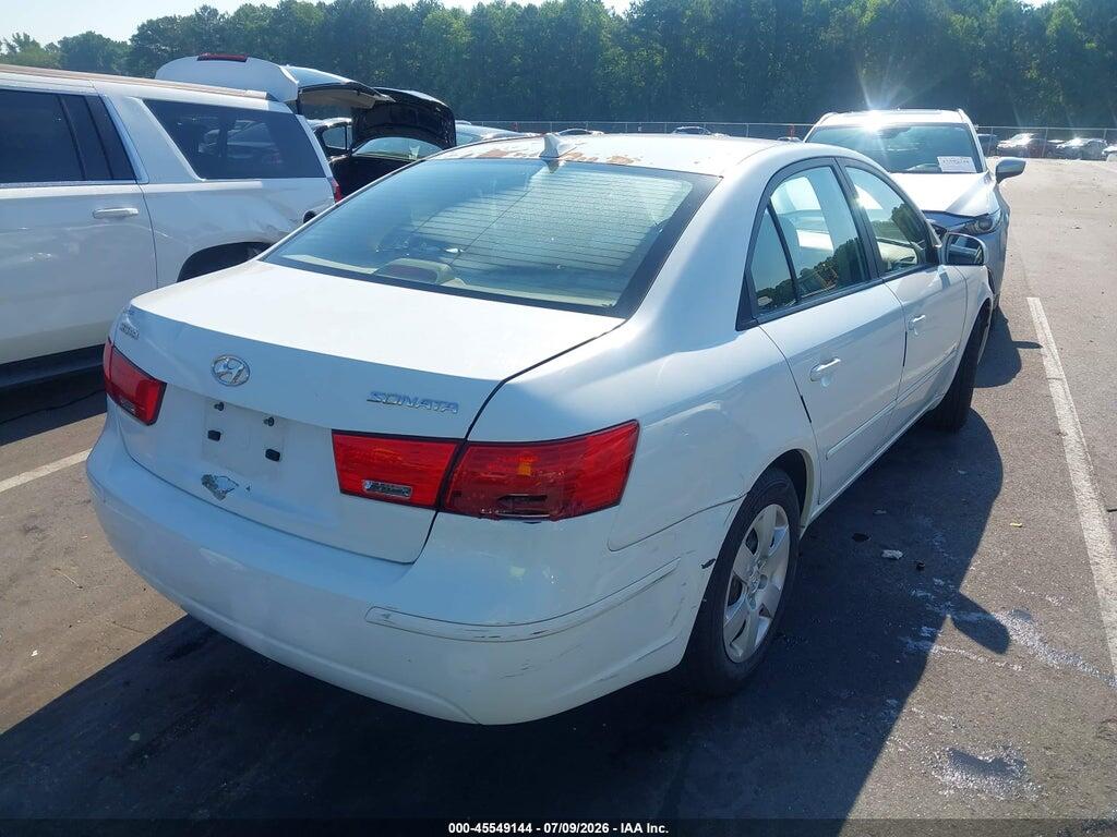 5NPET46C29H516074 2009 HYUNDAI SONATA photo no. 4