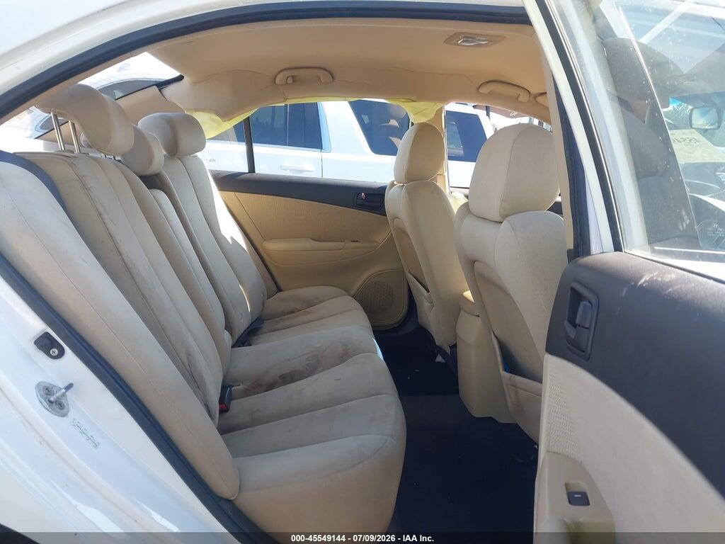 5NPET46C29H516074 2009 HYUNDAI SONATA photo no. 8