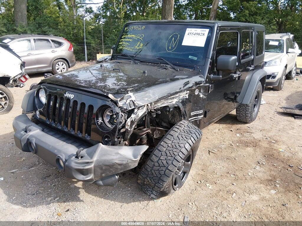 1C4BJWDG2JL855797 2018 JEEP WRANGLER JK UNLIMITED photo no. 2