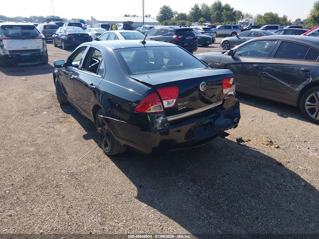 3MEHM0HA5AR665366 2010 MERCURY MILAN photo no. 3