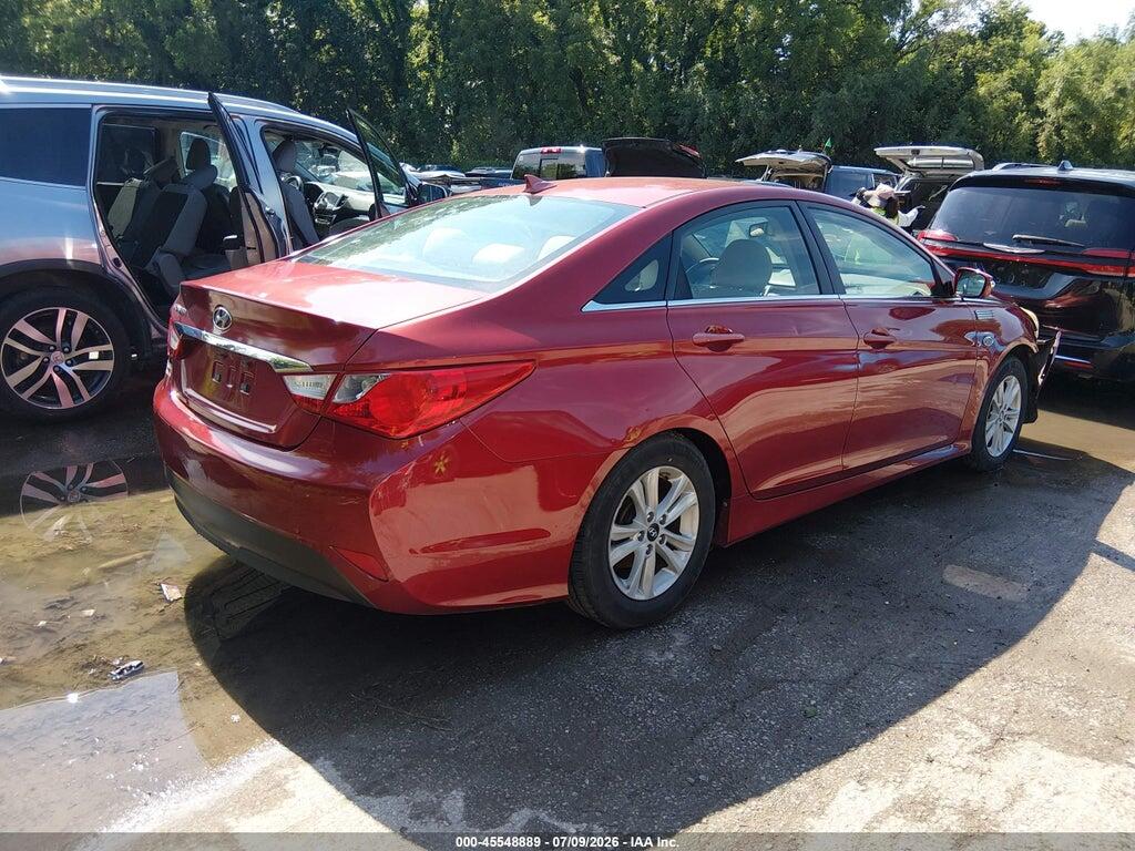 5NPEB4AC7EH877563 2014 HYUNDAI SONATA photo no. 4