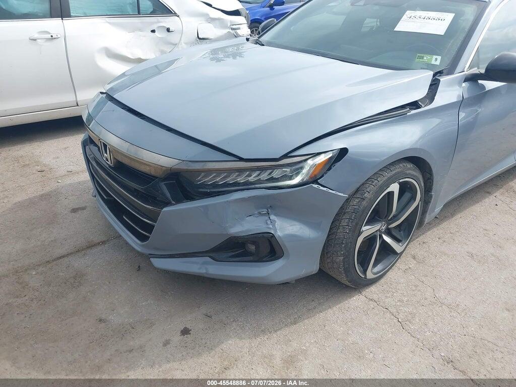 1HGCV1F37NA093916 2022 HONDA ACCORD photo no. 6