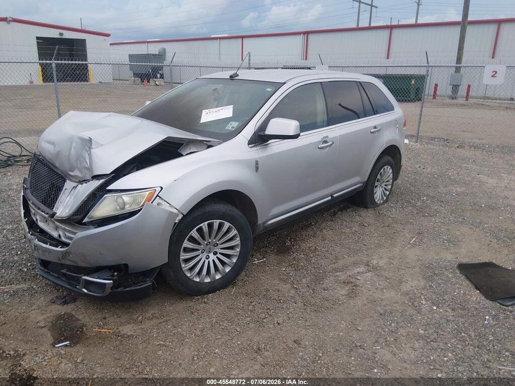 2LMDJ6JK8BBJ12399 2011 LINCOLN MKX photo no. 2