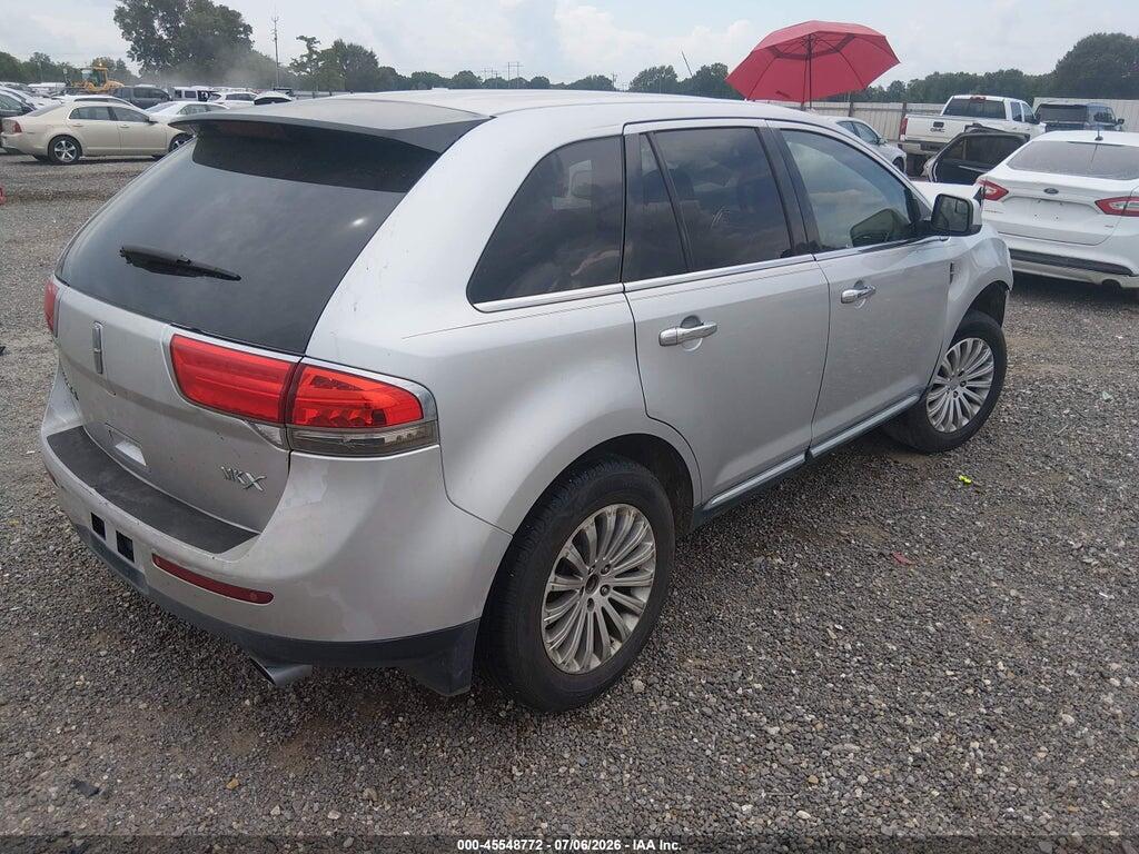 2LMDJ6JK8BBJ12399 2011 LINCOLN MKX photo no. 4