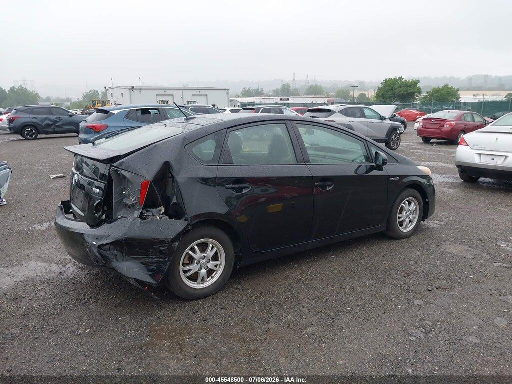 JTDKN3DU2A0085921 2010 TOYOTA PRIUS photo no. 4