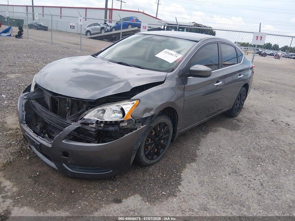 3N1AB7APXFL650097 2015 NISSAN SENTRA photo no. 2
