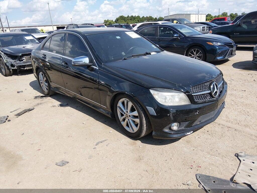 WDDGF5EB8AR086696 2010 MERCEDES-BENZ C 300 photo no. 1
