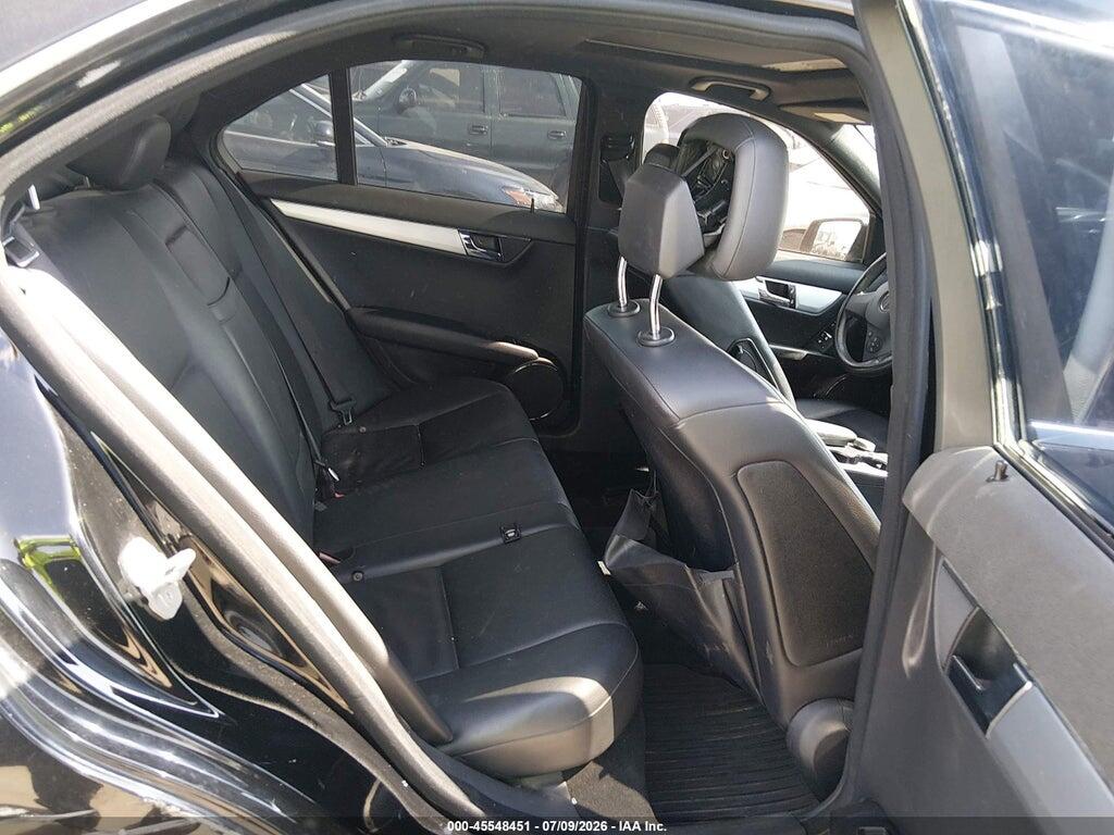 WDDGF5EB8AR086696 2010 MERCEDES-BENZ C 300 photo no. 8