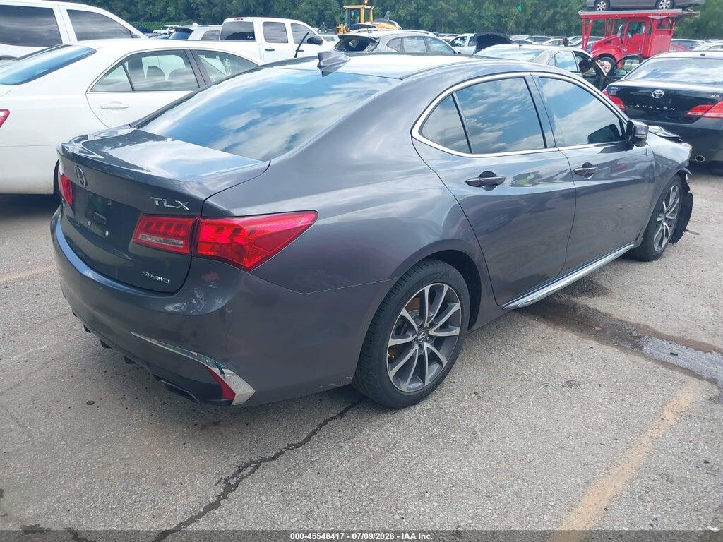 19UUB3F58JA004195 2018 ACURA TLX photo no. 4