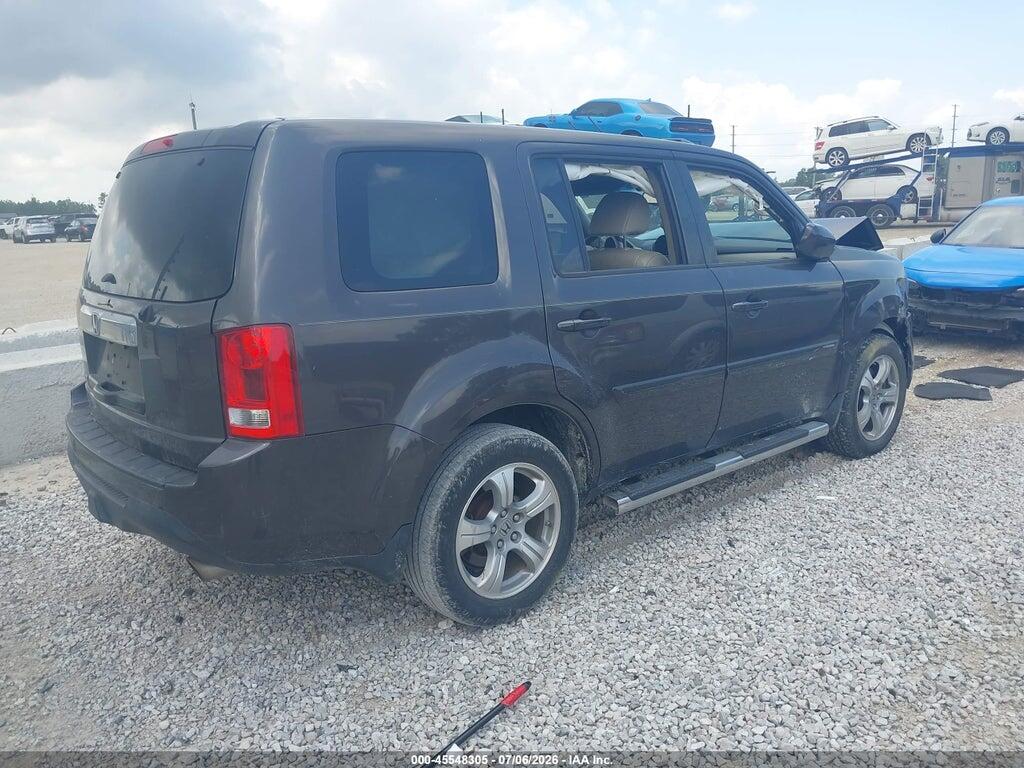 5FNYF3H71DB039532 2013 HONDA PILOT photo no. 4