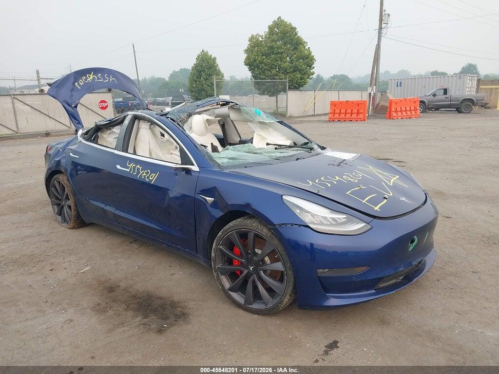 5YJ3E1EC5LF669619 2020 TESLA MODEL 3 photo no. 1
