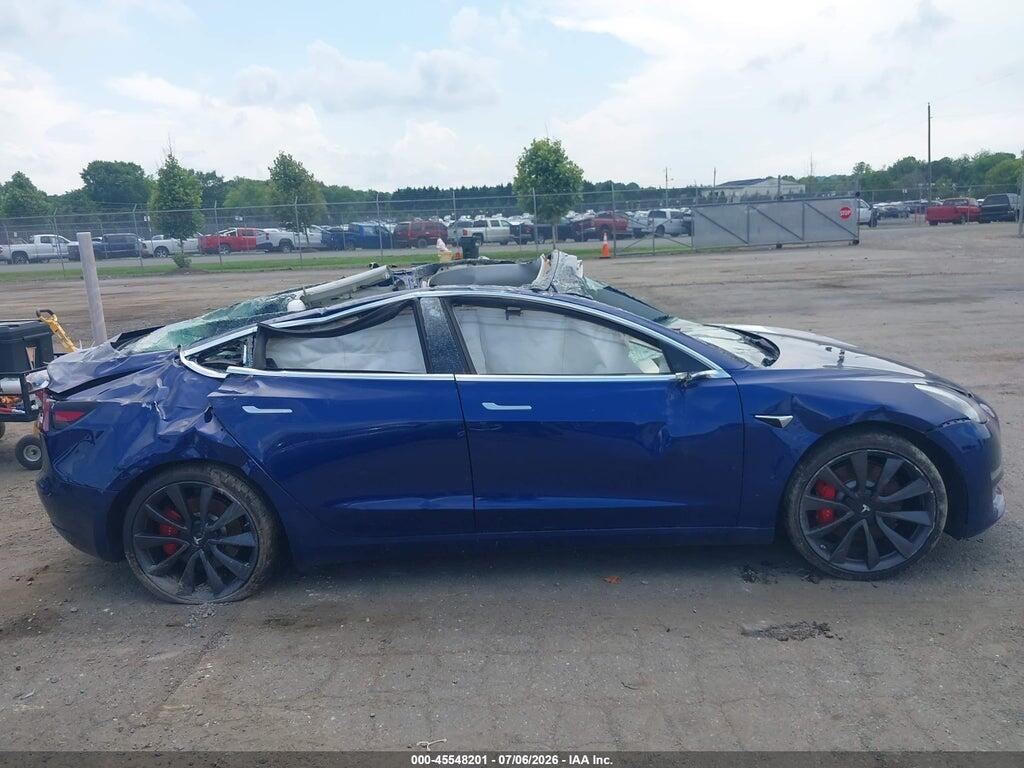 5YJ3E1EC5LF669619 2020 TESLA MODEL 3 photo no. 12