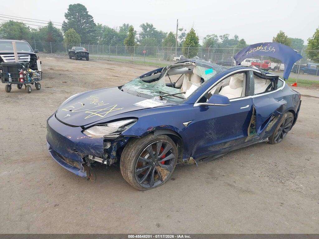 5YJ3E1EC5LF669619 2020 TESLA MODEL 3 photo no. 2