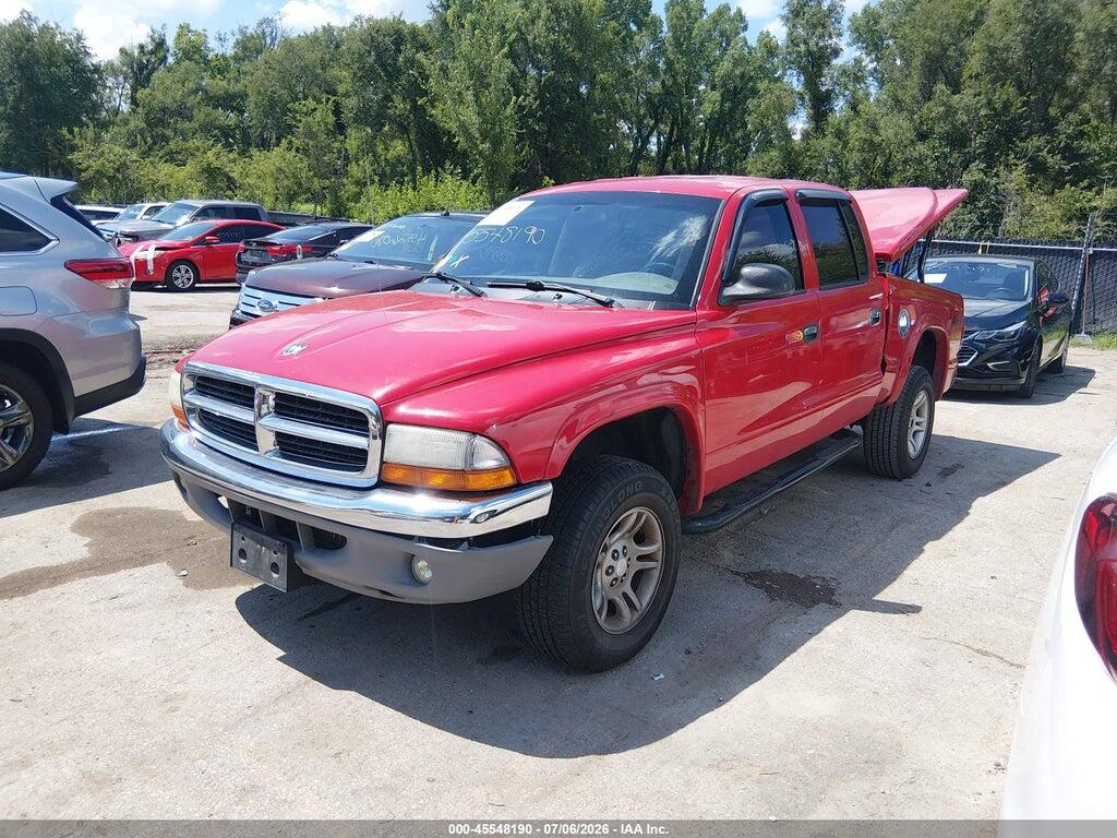 1D7HG48K64S691577 2004 DODGE DAKOTA photo no. 2