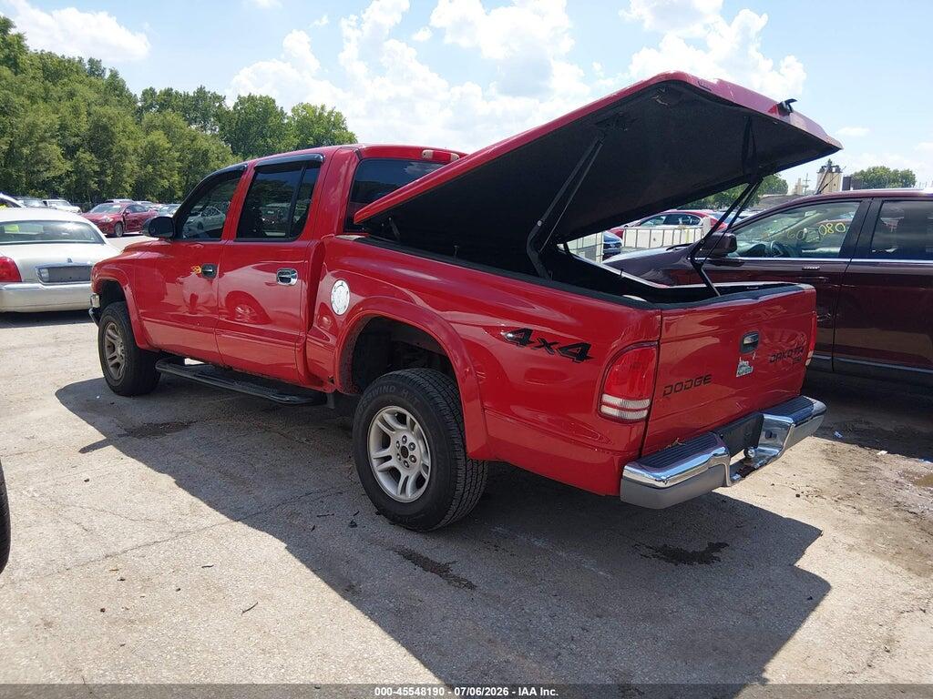 1D7HG48K64S691577 2004 DODGE DAKOTA photo no. 3