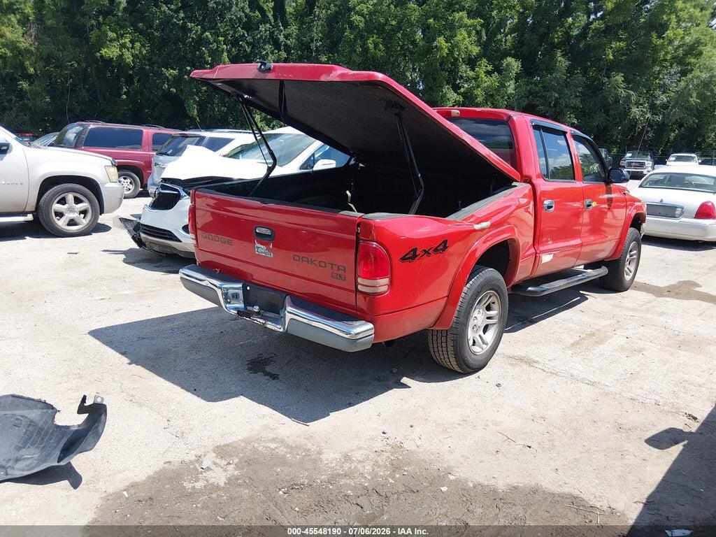 1D7HG48K64S691577 2004 DODGE DAKOTA photo no. 4