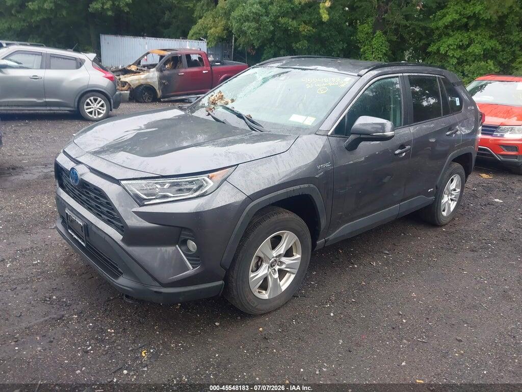 4T3RWRFV5MU045384 2021 TOYOTA RAV4 HYBRID photo no. 2