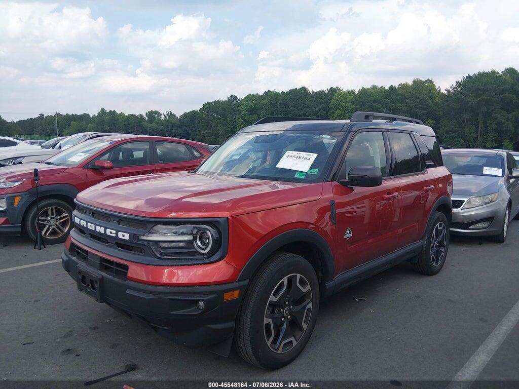 3FMCR9C64NRD00313 2022 FORD BRONCO SPORT photo no. 2