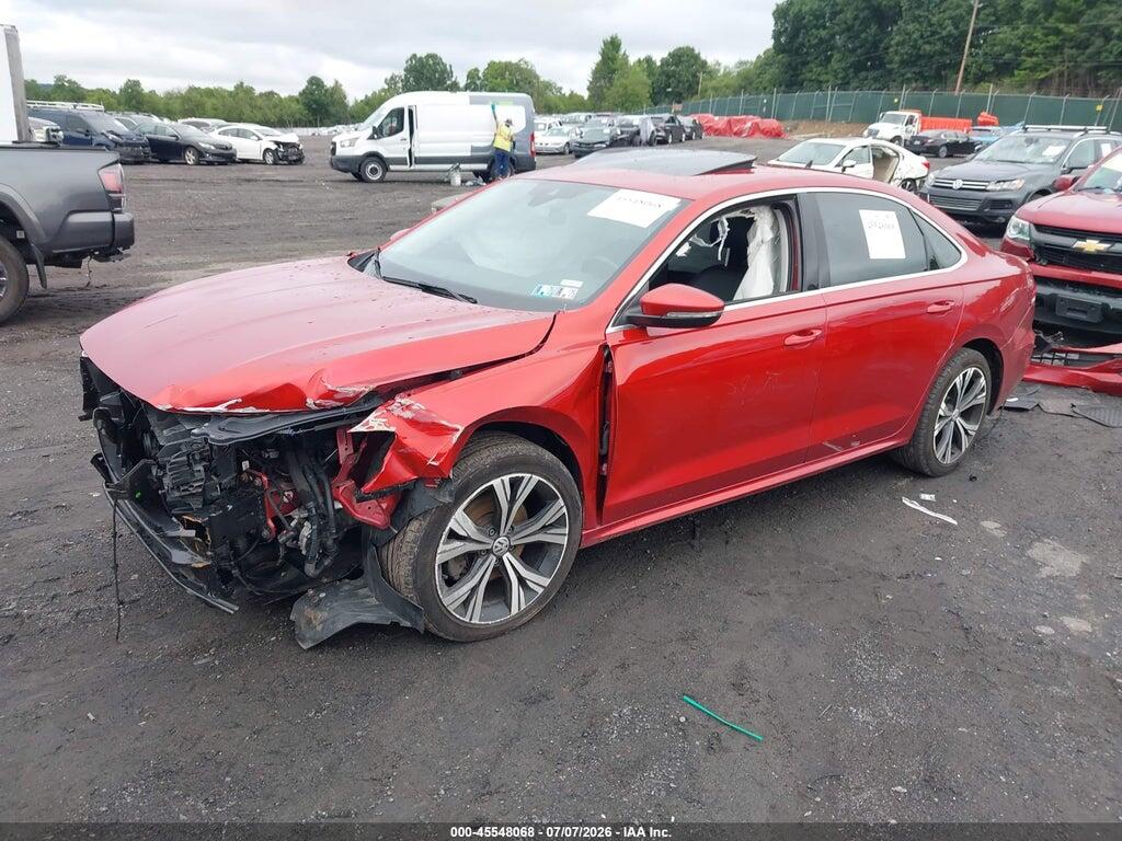 1VWCA7A32LC019287 2020 VOLKSWAGEN PASSAT photo no. 2
