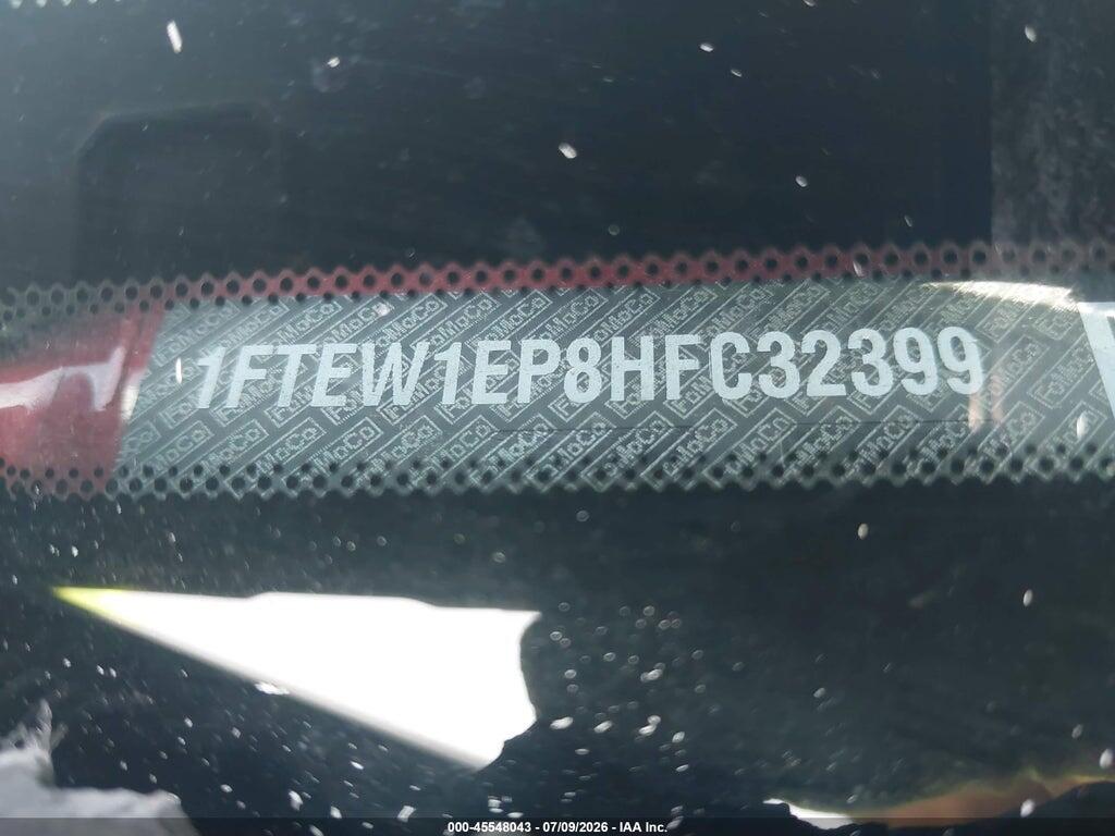 1FTEW1EP8HFC32399 2017 FORD F-150 photo no. 9