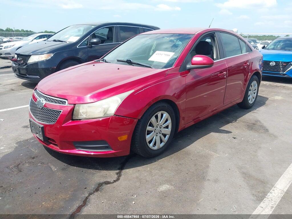 1G1PF5S90B7208484 2011 CHEVROLET CRUZE photo no. 2