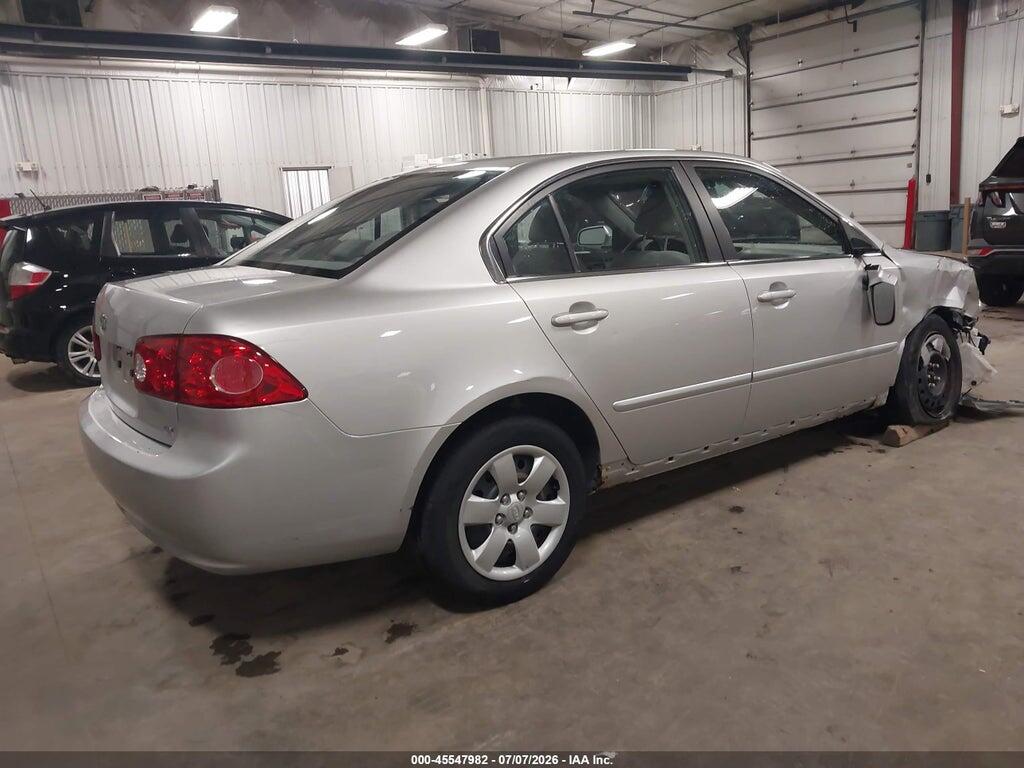 KNAGE123985202733 2008 KIA OPTIMA photo no. 4