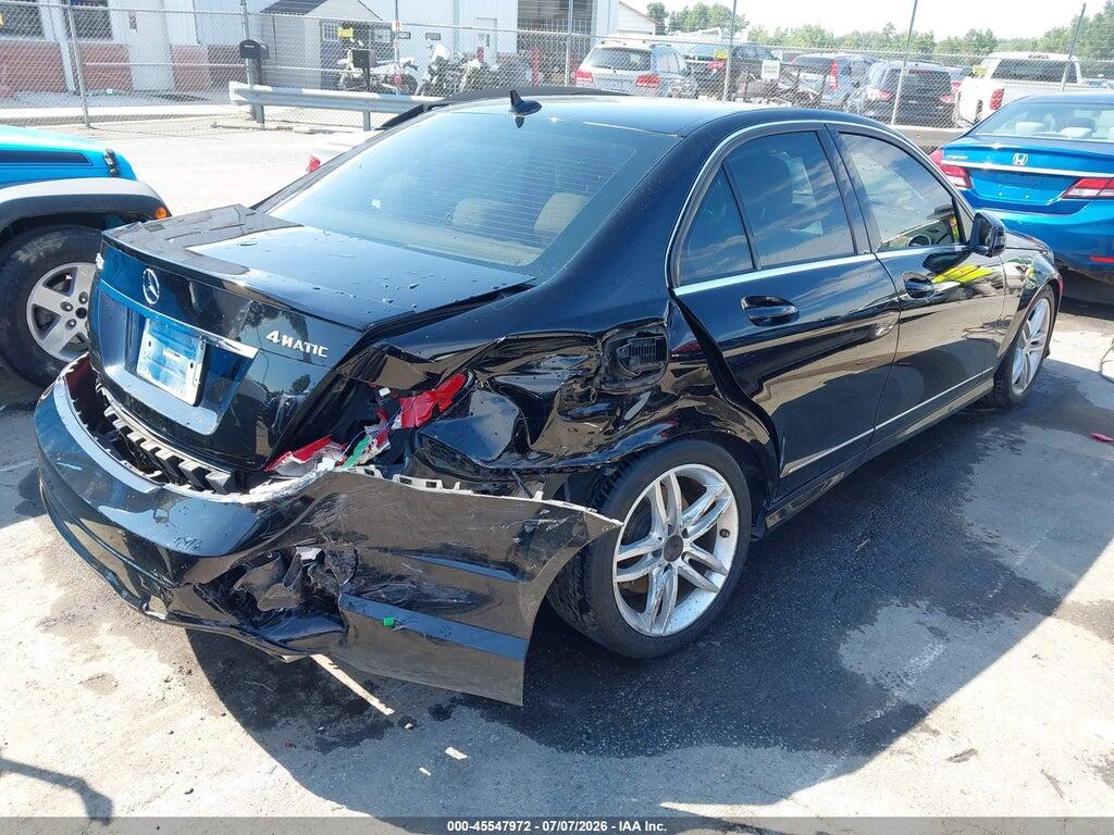 WDDGF8AB6DR285256 2013 MERCEDES-BENZ C 300 photo no. 4