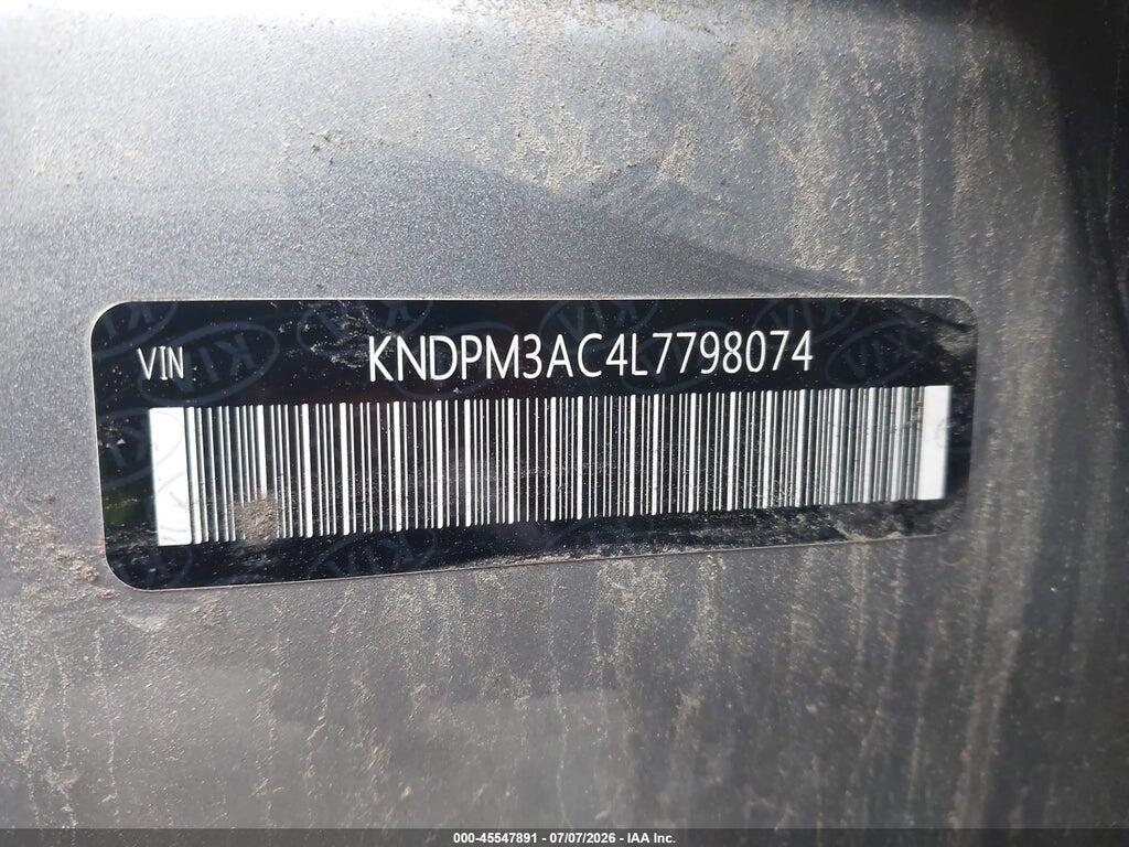KNDPM3AC4L7798074 2020 KIA SPORTAGE photo no. 9