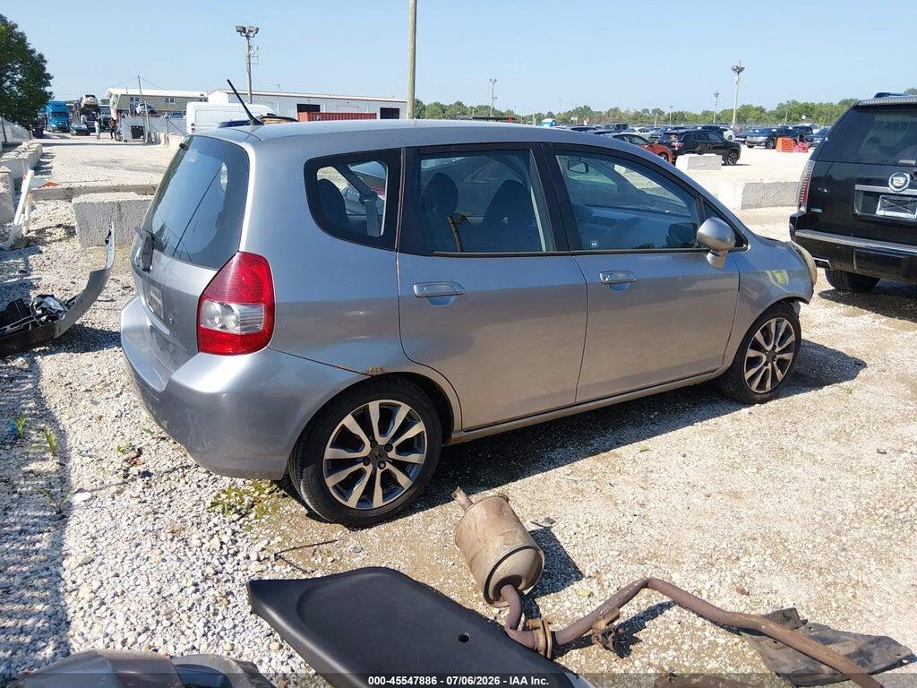 JHMGD38477S008959 2007 HONDA FIT photo no. 4