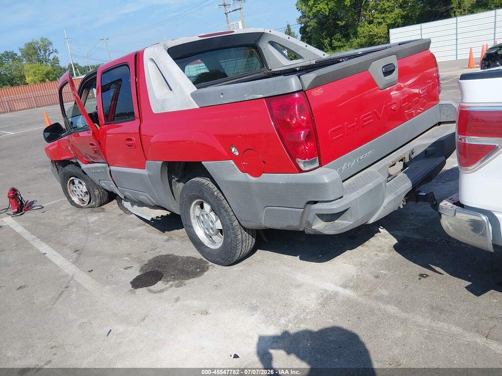 3GNEC13T92G208649 2002 CHEVROLET AVALANCHE 1500 photo no. 3