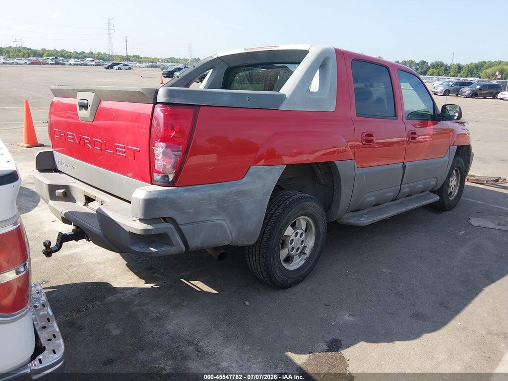3GNEC13T92G208649 2002 CHEVROLET AVALANCHE 1500 photo no. 4