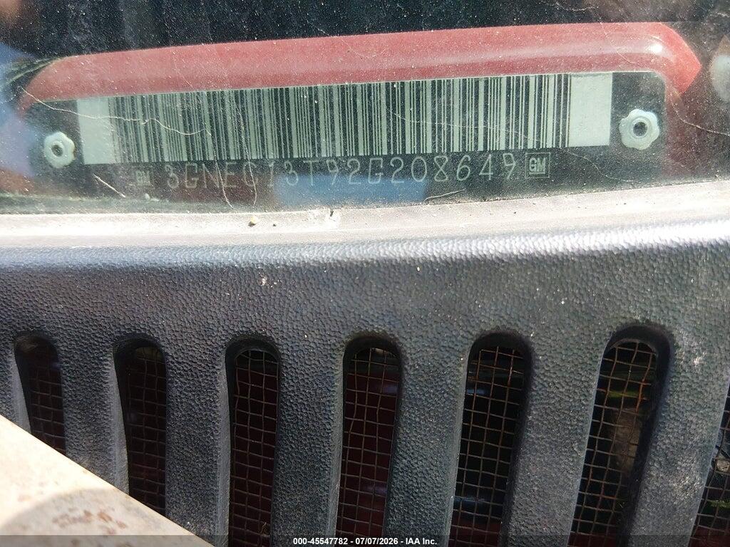 3GNEC13T92G208649 2002 CHEVROLET AVALANCHE 1500 photo no. 9