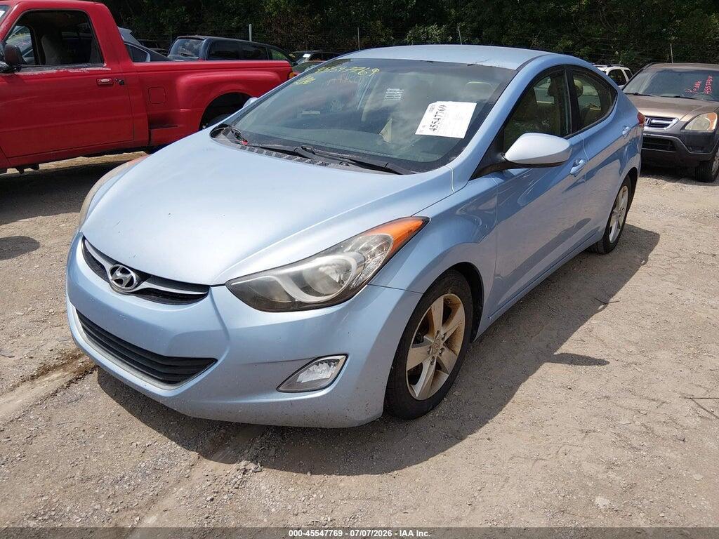 KMHDH4AE4DU492411 2013 HYUNDAI ELANTRA photo no. 2