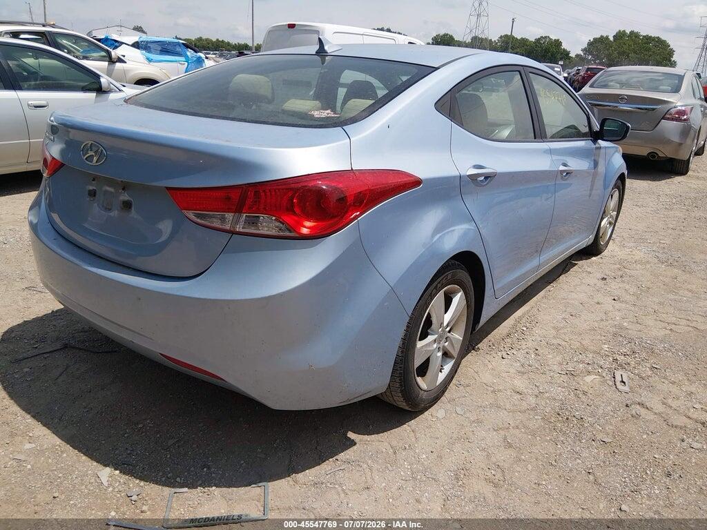 KMHDH4AE4DU492411 2013 HYUNDAI ELANTRA photo no. 4