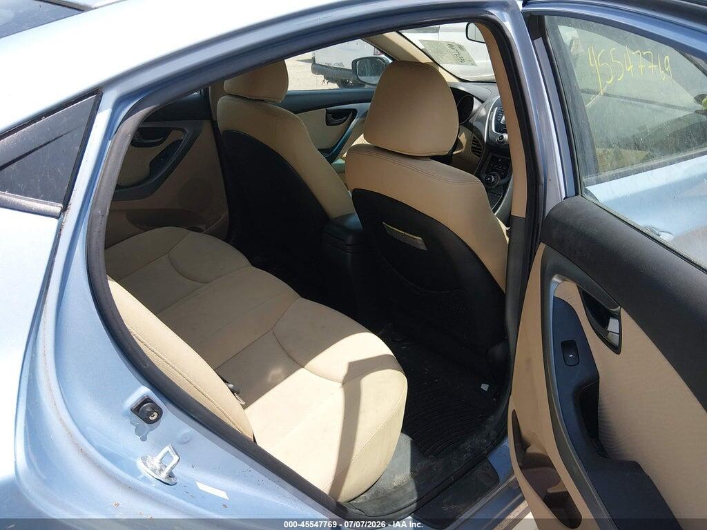 KMHDH4AE4DU492411 2013 HYUNDAI ELANTRA photo no. 8
