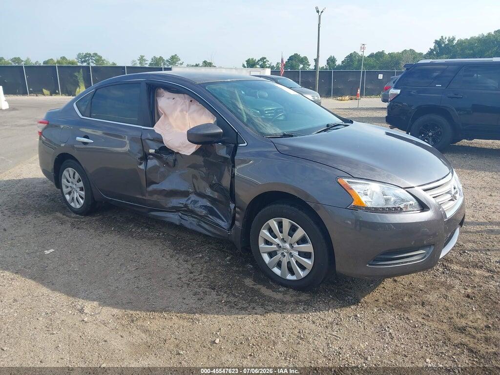 3N1AB7APXFL673606 2015 NISSAN SENTRA photo no. 1