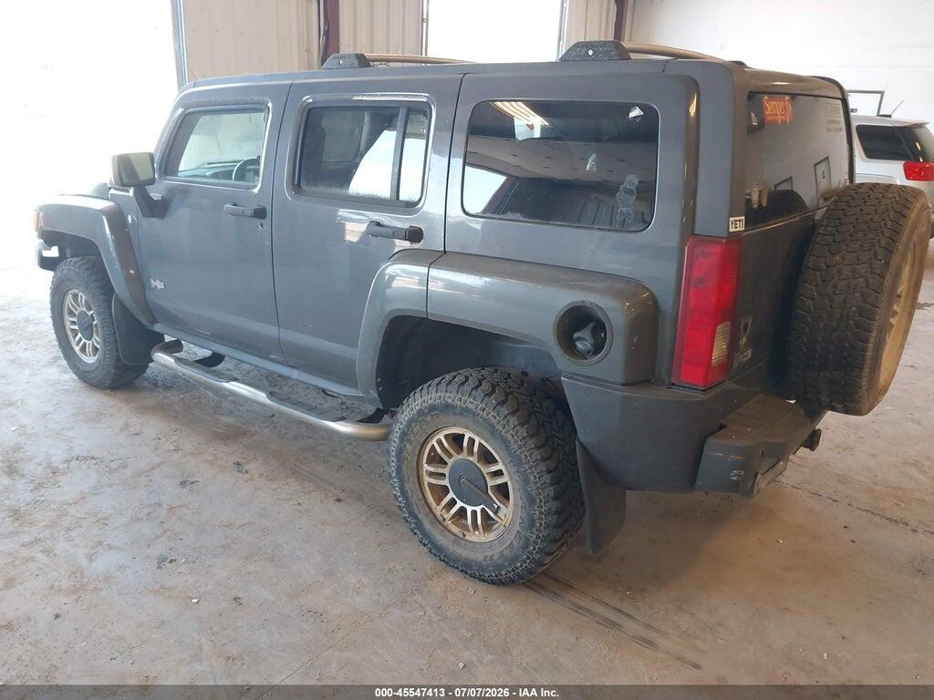 5GTEN13E088170174 2008 HUMMER H3 SUV photo no. 3