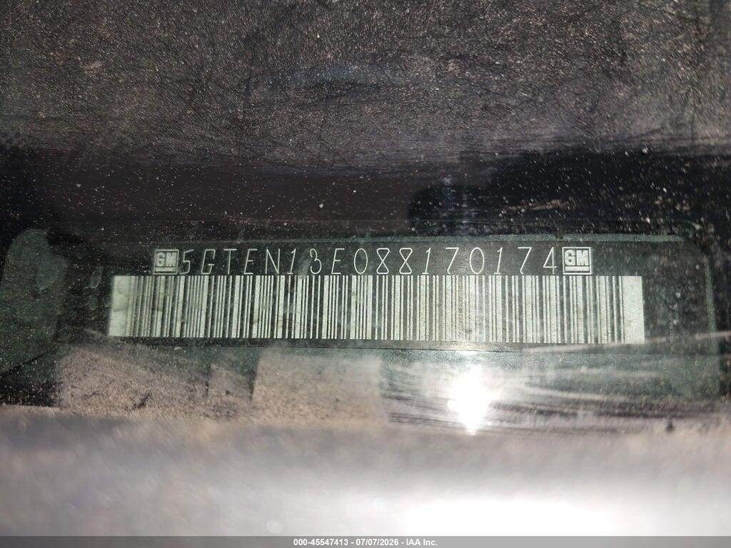 5GTEN13E088170174 2008 HUMMER H3 SUV photo no. 9