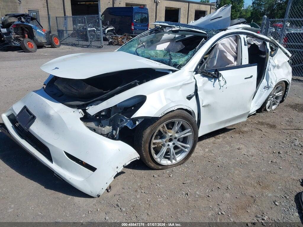 5YJYGDEE2MF231273 2021 TESLA MODEL Y photo no. 2