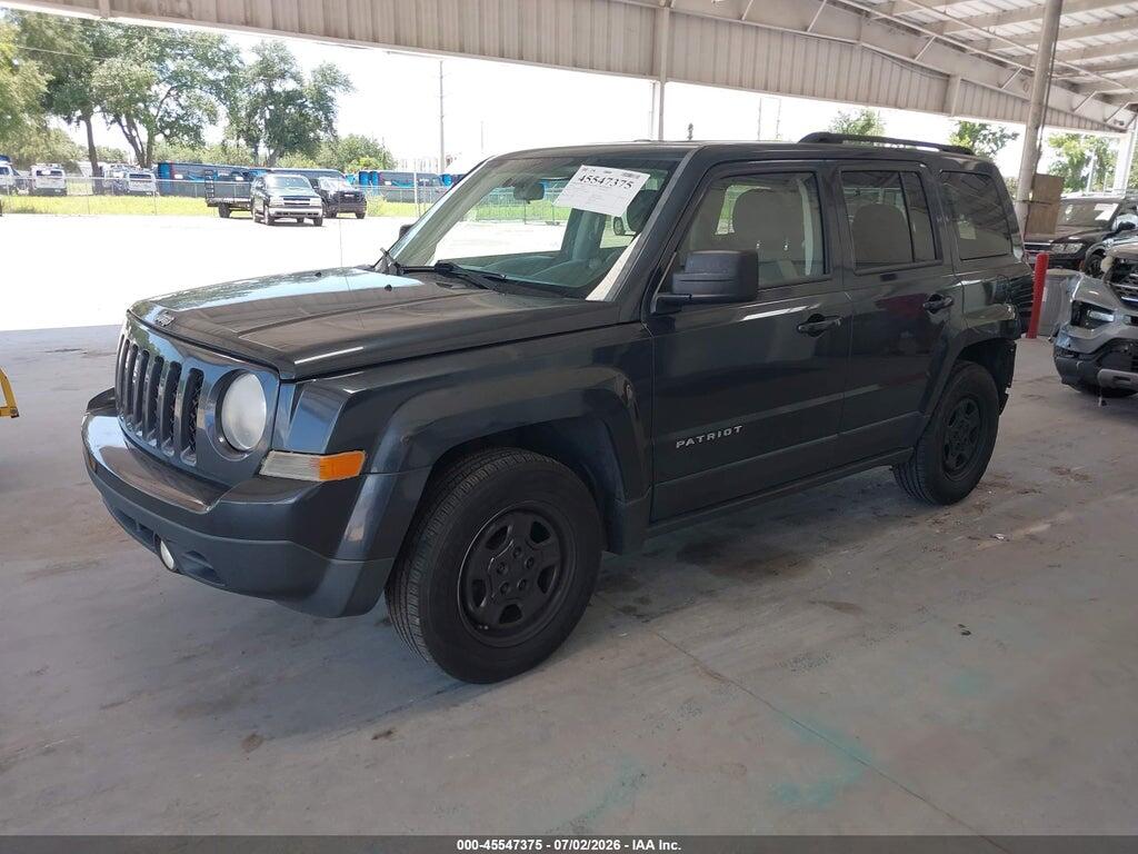 1C4NJPBBXED917263 2014 JEEP PATRIOT photo no. 2