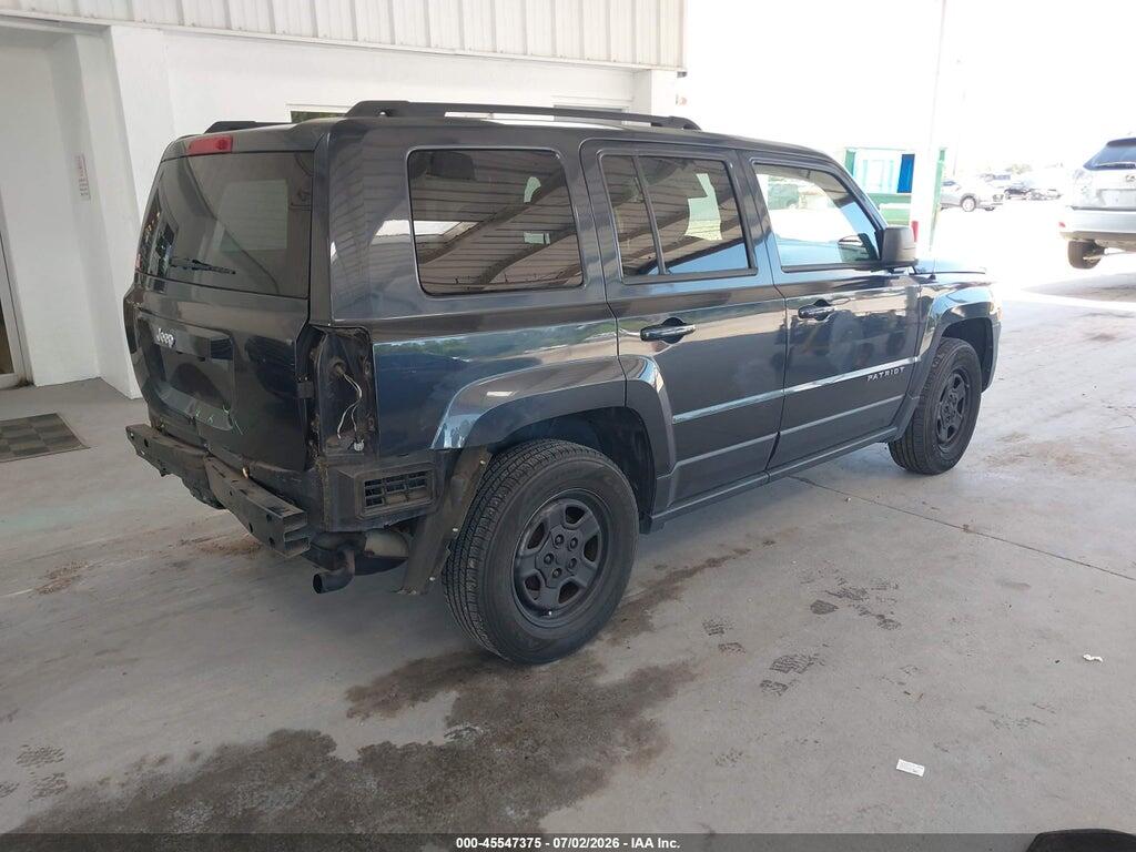 1C4NJPBBXED917263 2014 JEEP PATRIOT photo no. 4