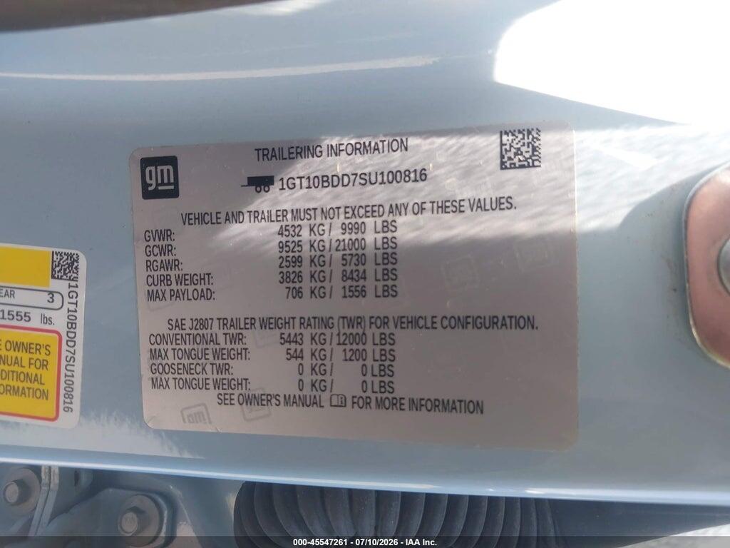 1GT10BDD7SU100816 2025 GMC HUMMER EV PICKUP photo no. 9