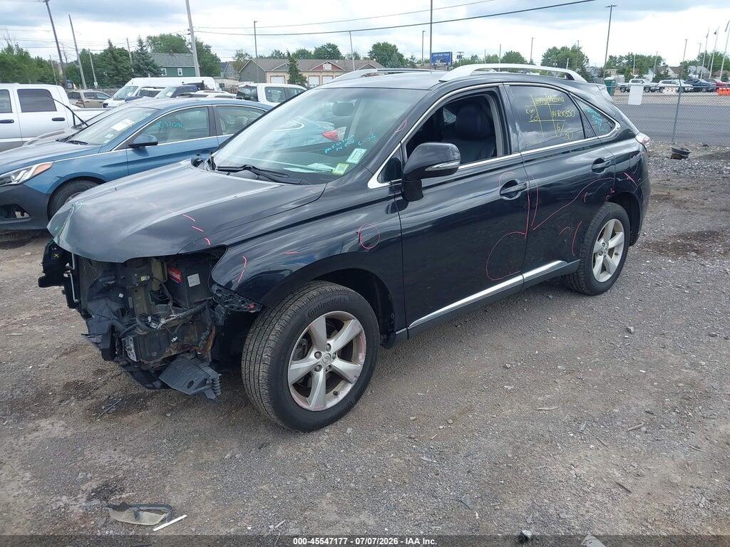 2T2BK1BA7EC238595 2014 LEXUS RX 350 photo no. 2