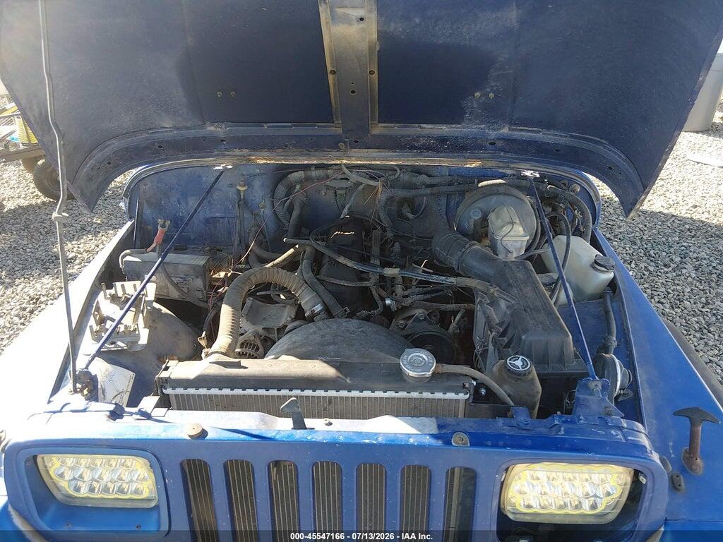 1J4FY19PXSP280796 1995 JEEP WRANGLER / YJ photo no. 10