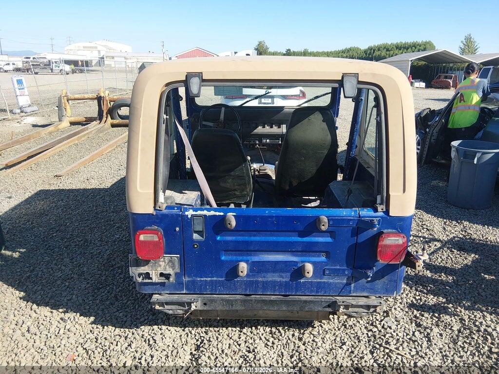 1J4FY19PXSP280796 1995 JEEP WRANGLER / YJ photo no. 12