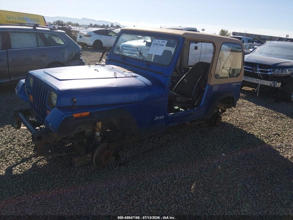 1J4FY19PXSP280796 1995 JEEP WRANGLER / YJ photo no. 2