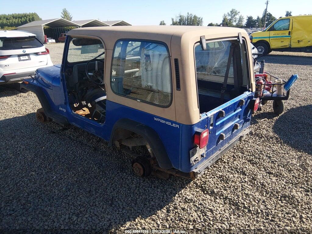 1J4FY19PXSP280796 1995 JEEP WRANGLER / YJ photo no. 3