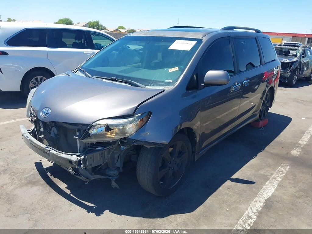 5TDXK3DC6ES519816 2014 TOYOTA SIENNA photo no. 2